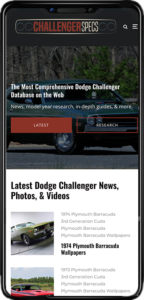 Challenger specs on mobile