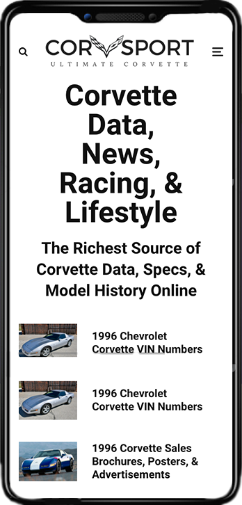 Corvsport Mobile View